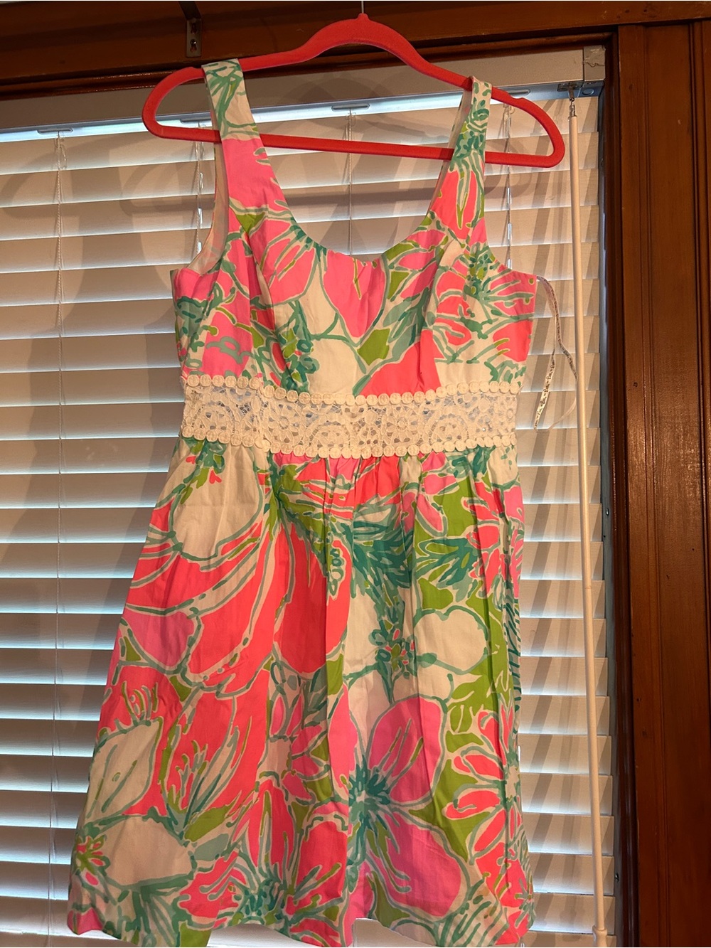 Lilly Pulitzer Pastel Pink & Mint Floral Dress